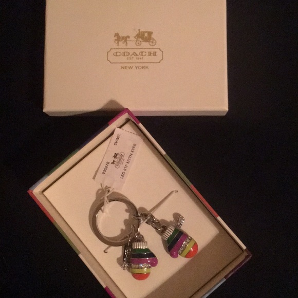Coach Mitten Key Chain